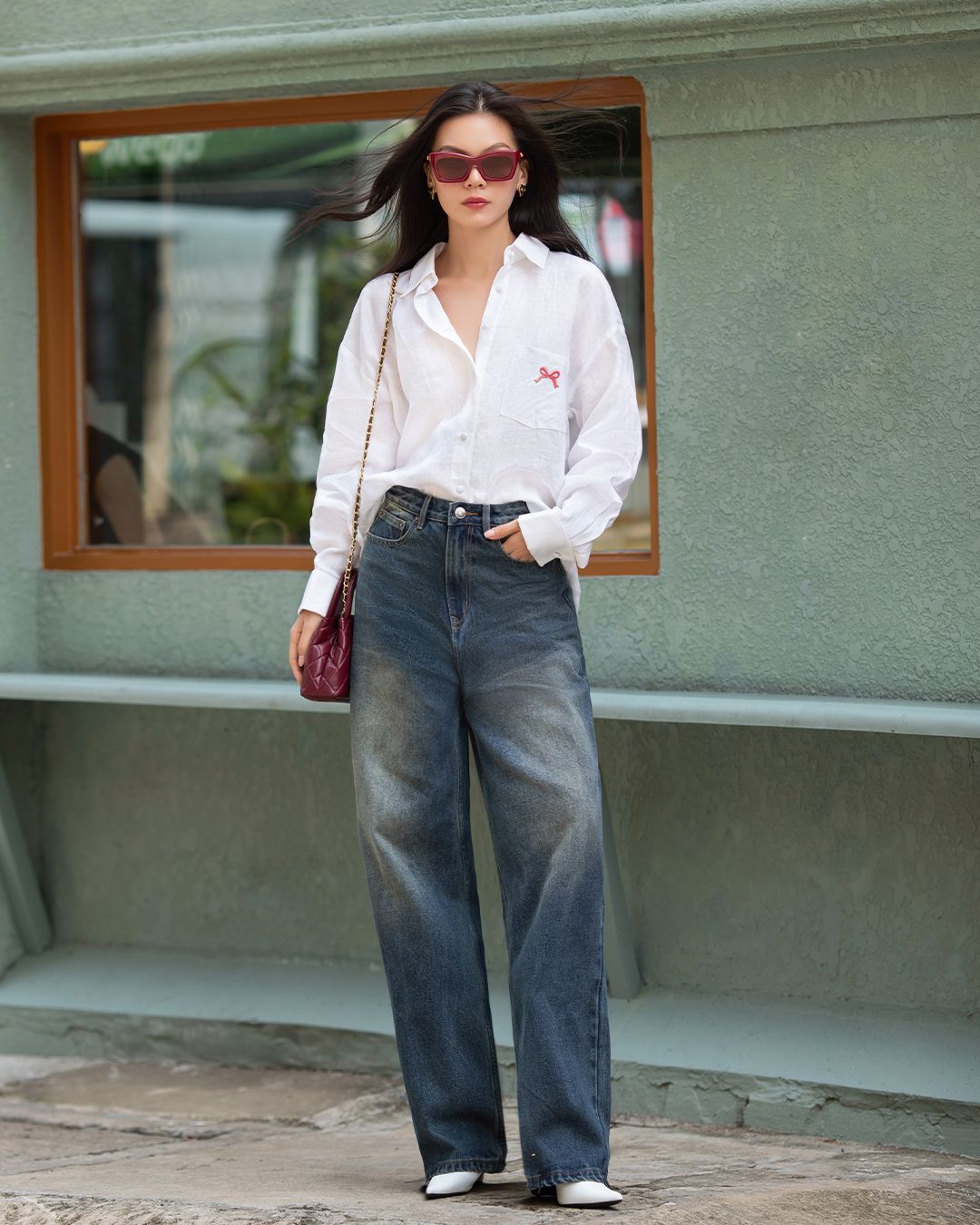 QUẦN JEAN BAGGY ỐNG RỘNG K CLOSET Q3001