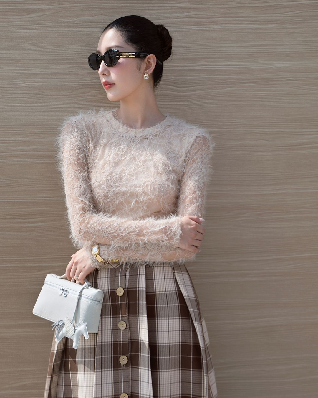 ÁO REN LÔNG TAY DÀI K CLOSET A4013
