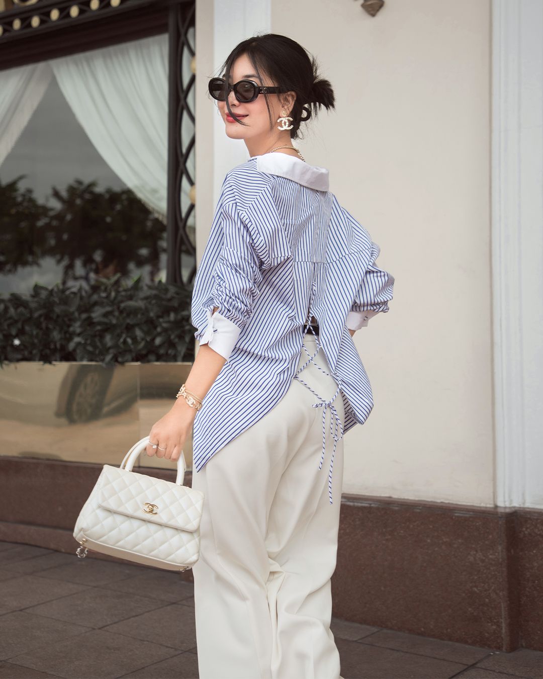 QUẦN TÂY ỐNG RỘNG LƯNG CAO - THÍCH HỢP CÔNG SỞ K CLOSET KC1052