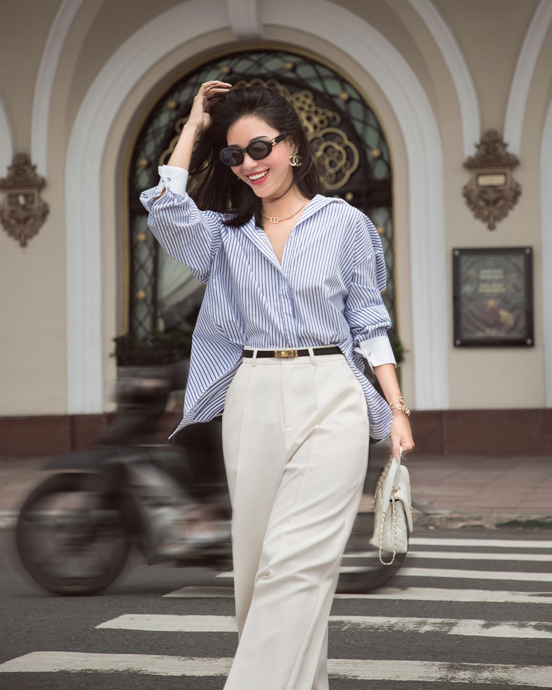 QUẦN TÂY ỐNG RỘNG LƯNG CAO - THÍCH HỢP CÔNG SỞ K CLOSET KC1052