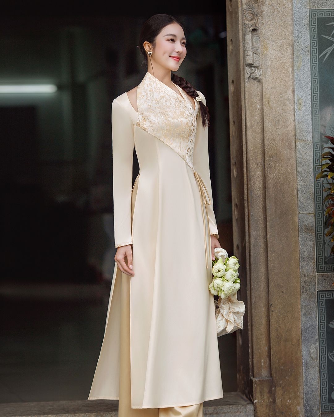 SET ÁO DÀI XUÂN LY K CLOSET S2029