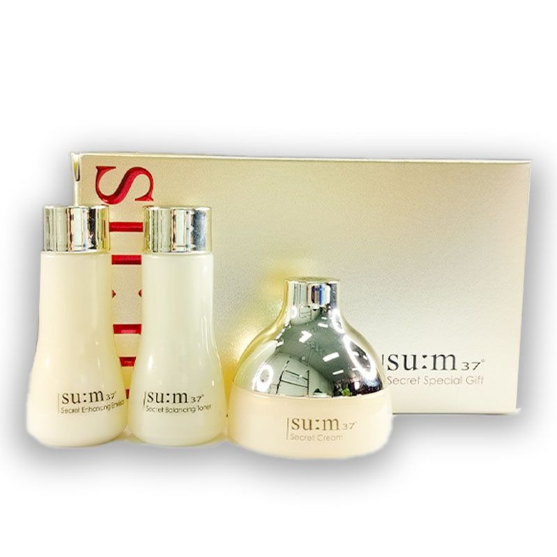 Bộ dưỡng da giữ ẩm su:m37 Losecsumma Secret Special Gift -3 pcs