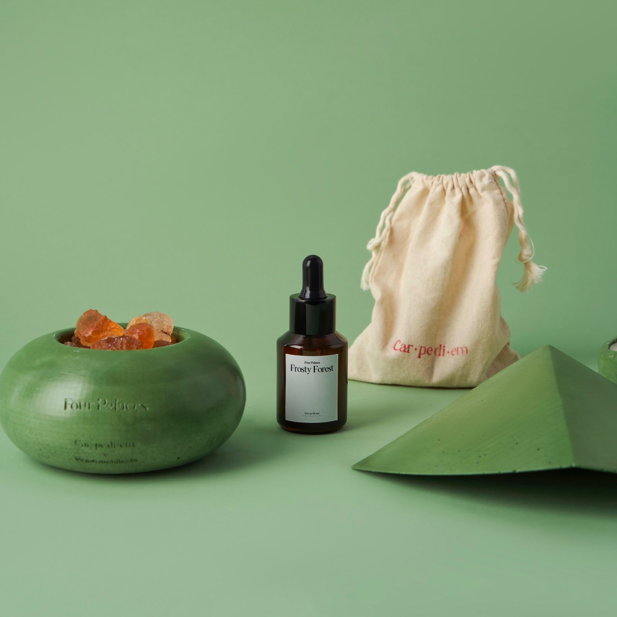 Mountain Mettle Gift Set - Bộ đá thơm khuếch tán cao cấp Cô Đôi Thượng Ngàn