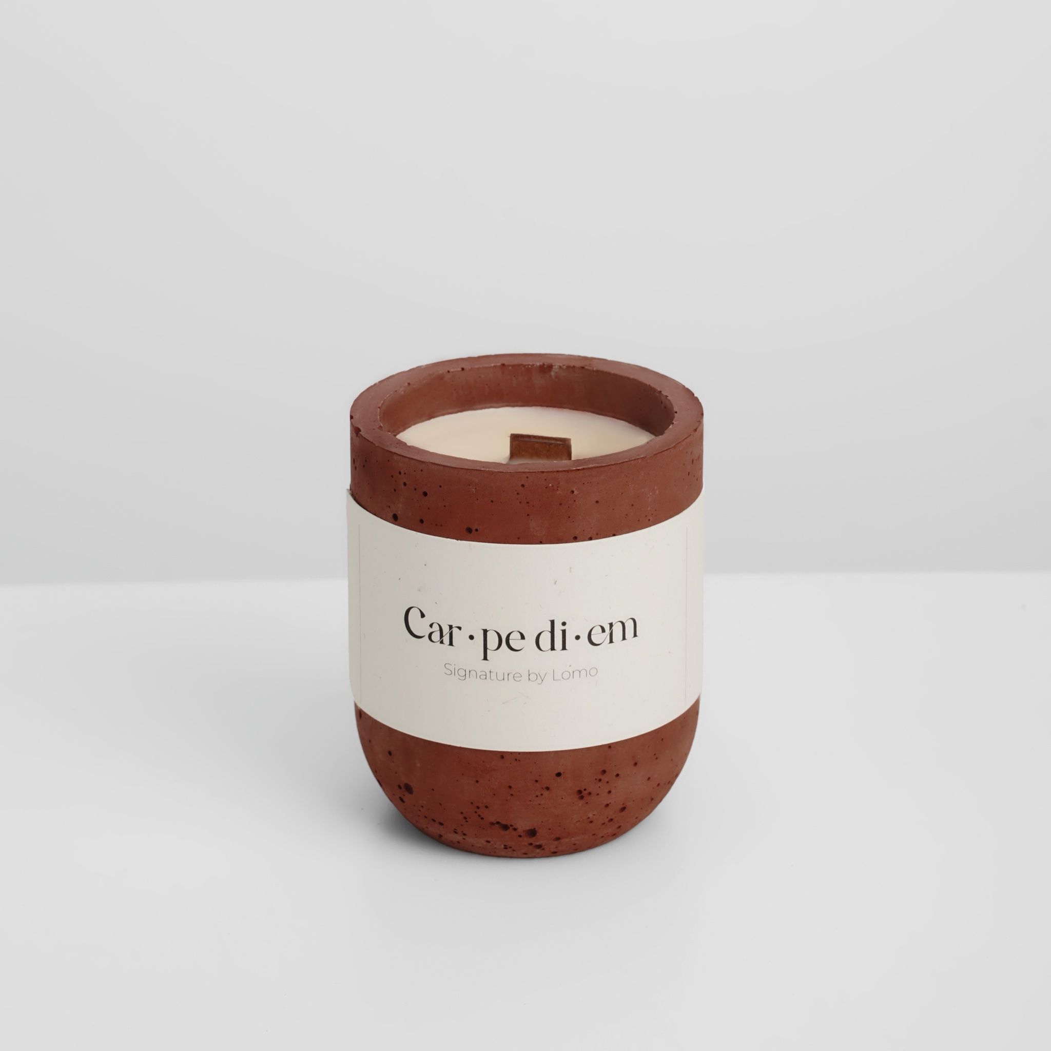 Hũ nến xi măng Vân Sam - Souffle D'hiver