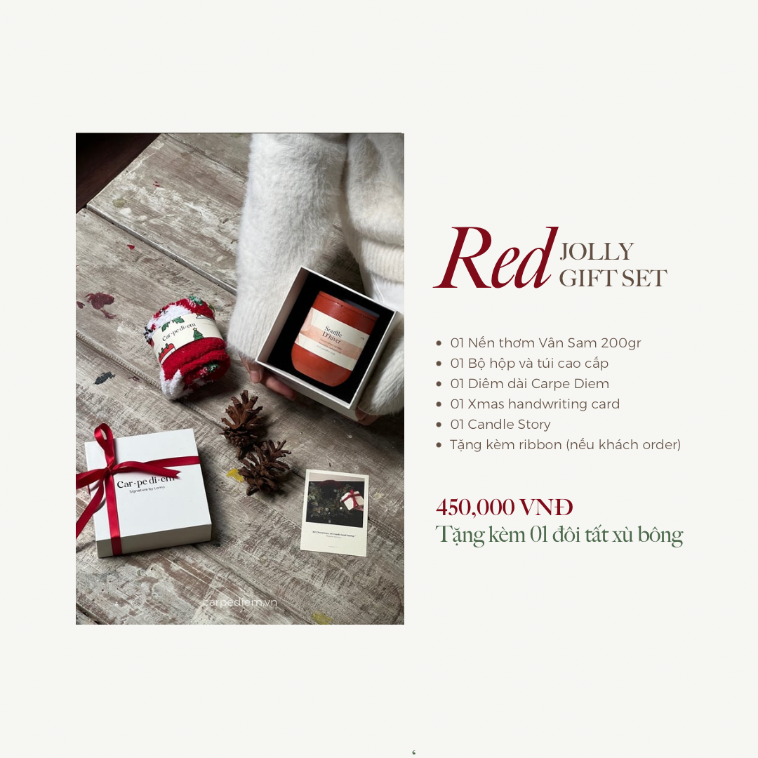 Red Holly Xmas Gift Set