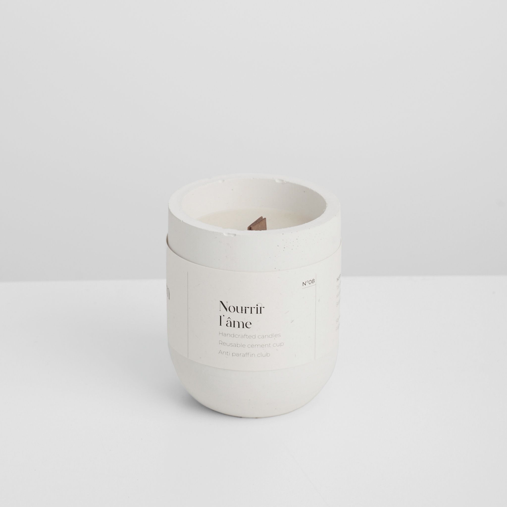 Hũ nến xi măng Du Miên - Nourrir L'âme