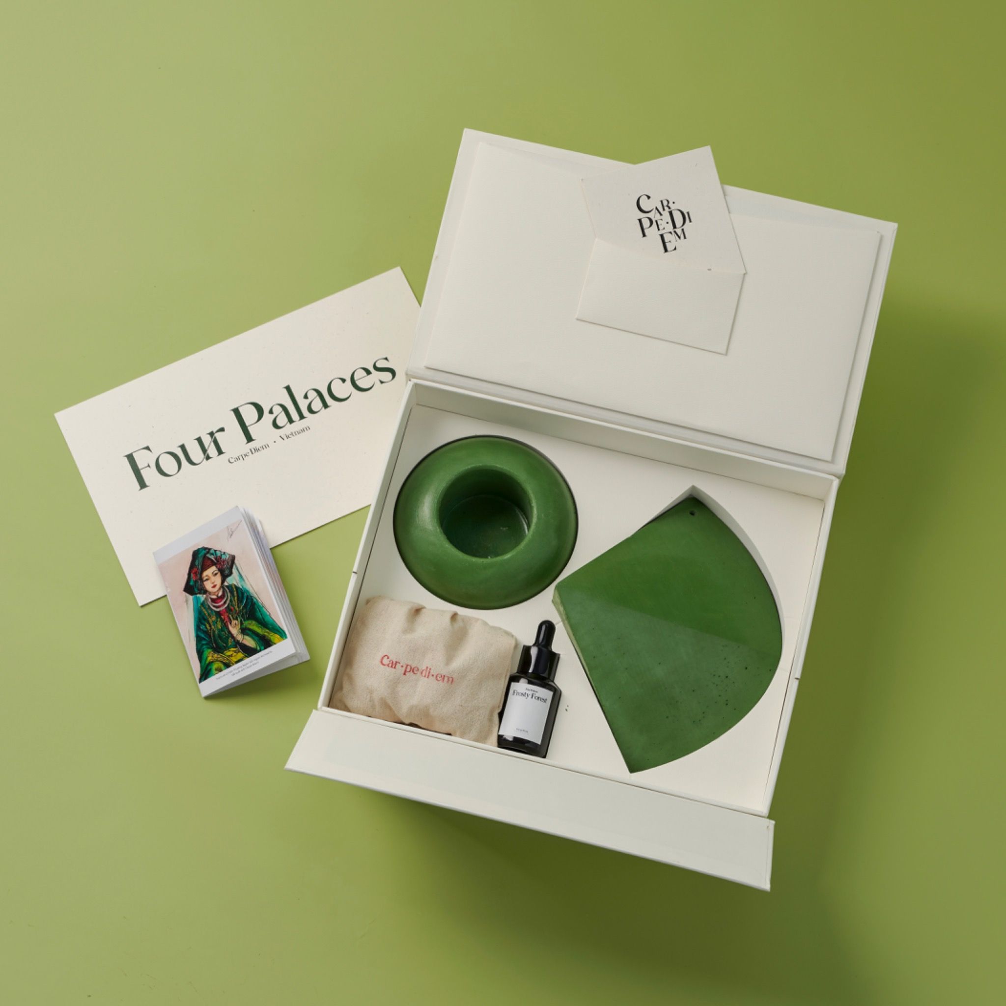 Mountain Mettle Gift Set - Bộ đá thơm khuếch tán cao cấp Cô Đôi Thượng Ngàn