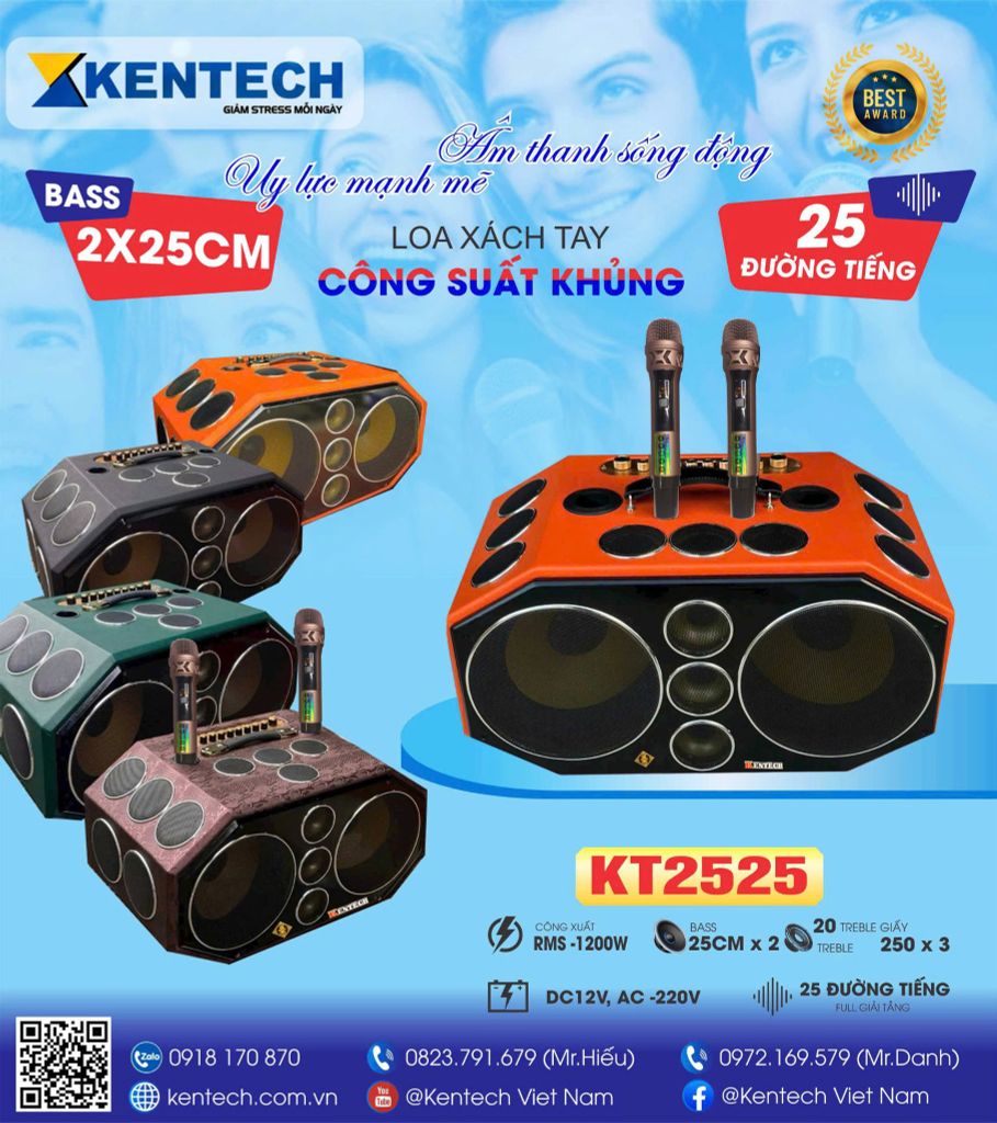 Loa Xách Tay KT2525