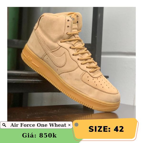 air force 1 wheat mid