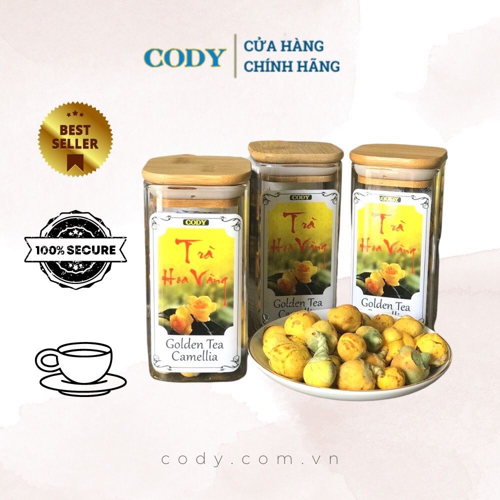 Trà hoa vàng Tam Đảo CODY sấy lạnh (hộp 20g - 100g)