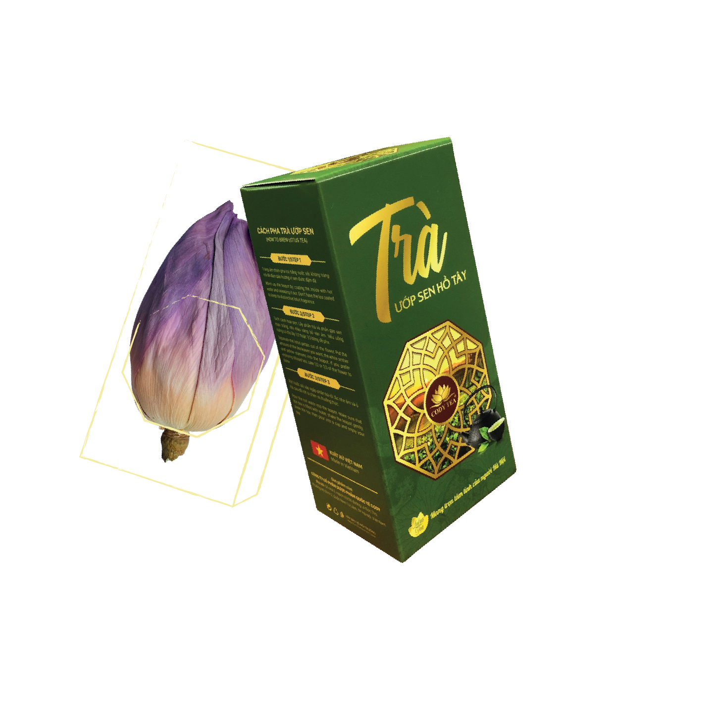 Trà Ướp Sen Hồ Tây CODYTEA