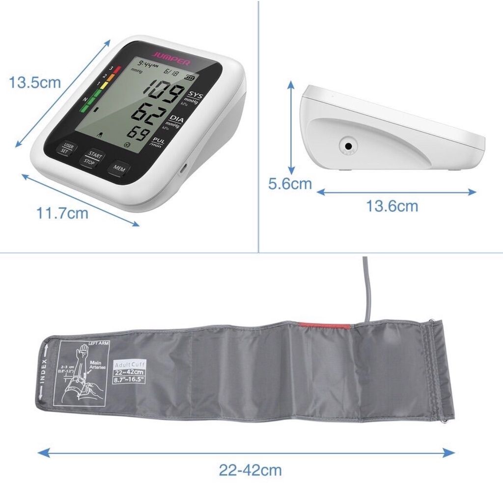Máy đo huyết áp Jumper JPD-HA100