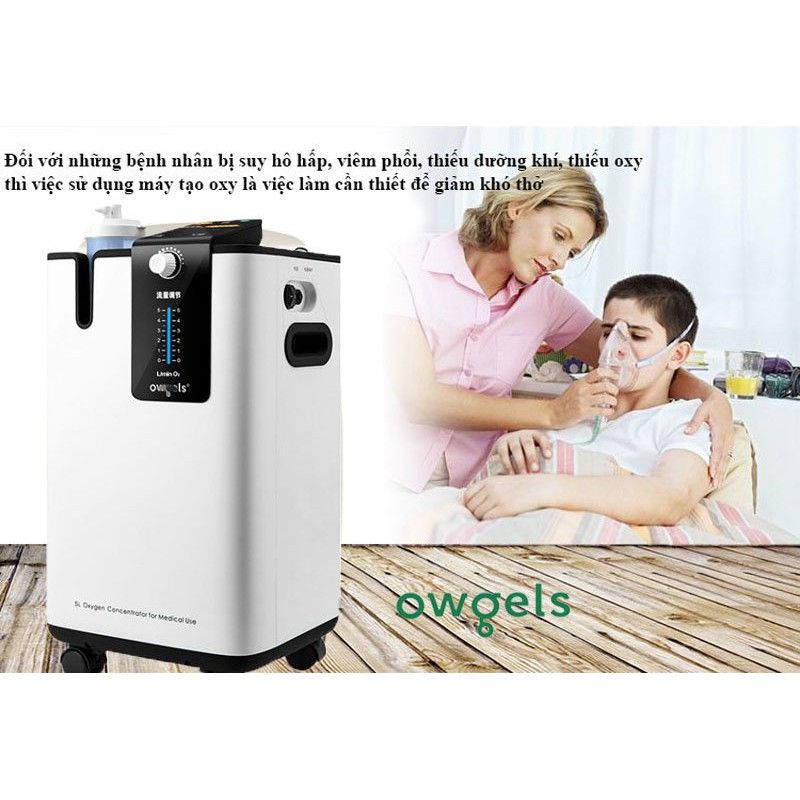 Máy tạo Oxy 10lít Owgels