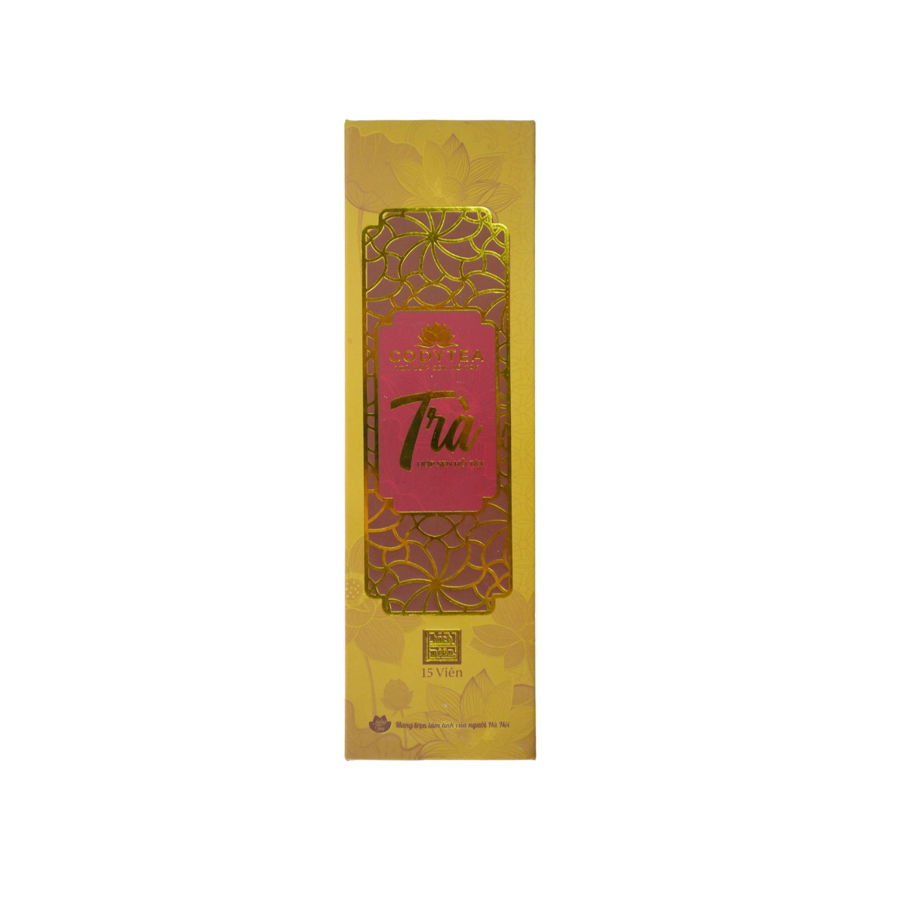 Trà Ướp Sen Hồ Tây - Dạng Viên Nén (Bách Niên)