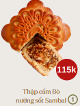2024 - Bánh nướng thập cẩm Tôm Bò sốt Sambal