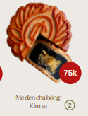 2024 - Bánh Mè đen Chà Bông Kim Sa