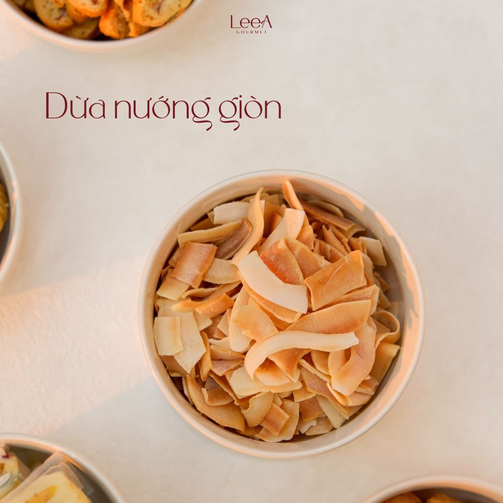 Túi giấy Dừa nướng giòn