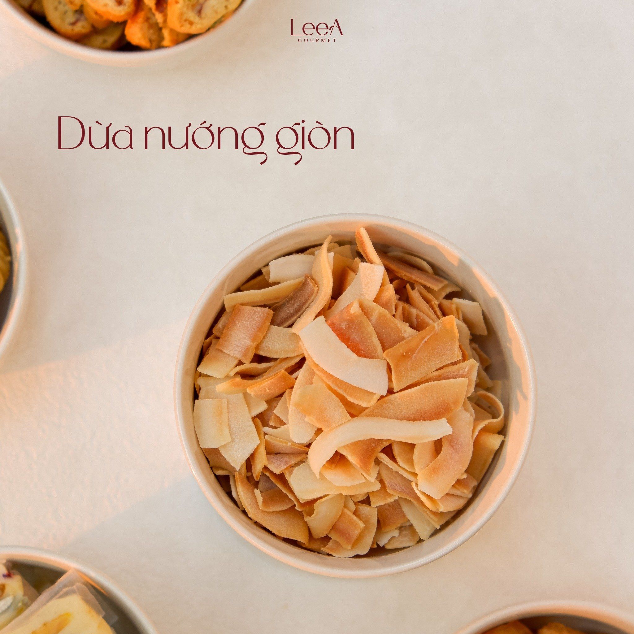 Túi giấy Dừa nướng giòn
