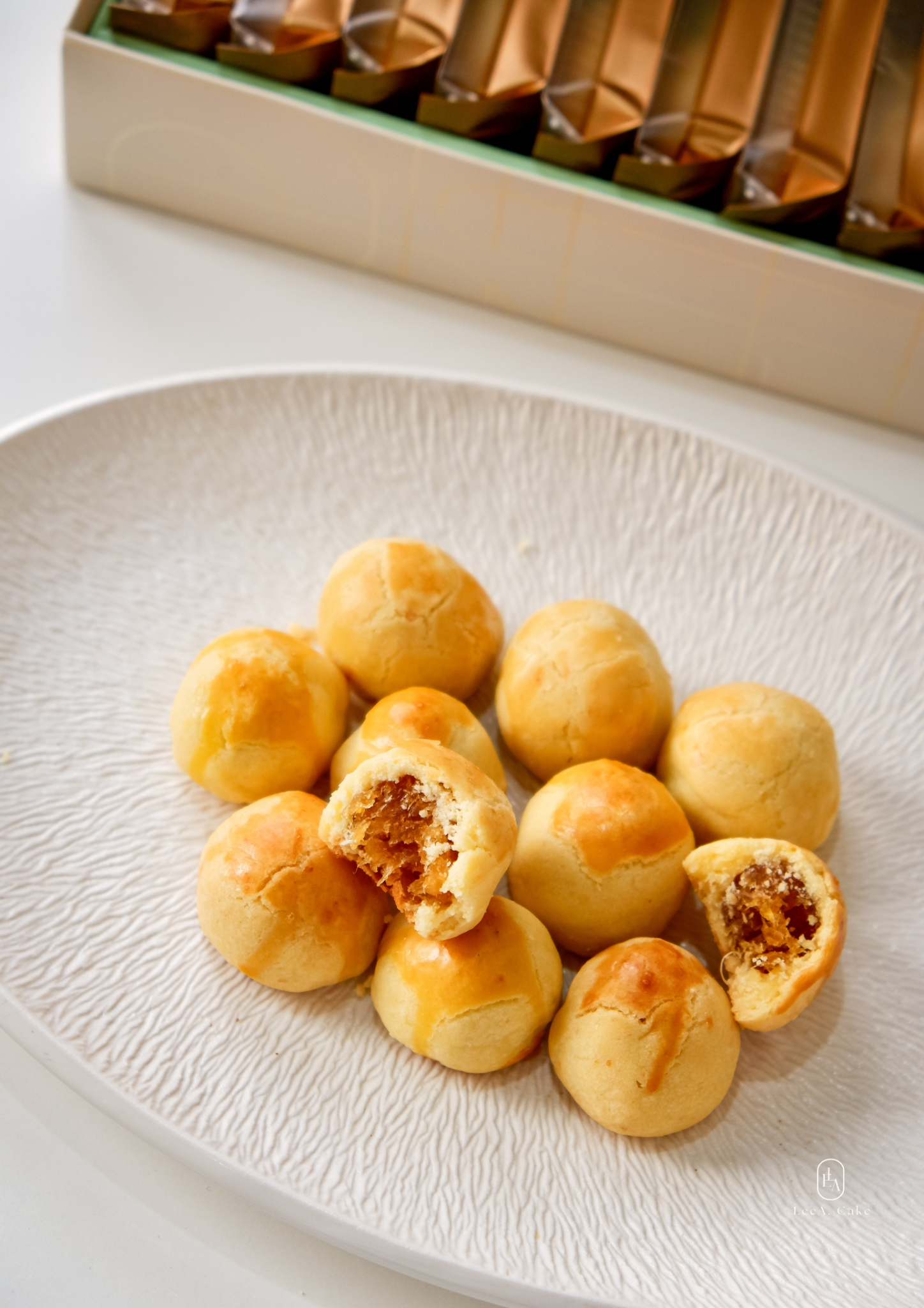 Bánh Dứa Viên ( Hộp 12 Viên )