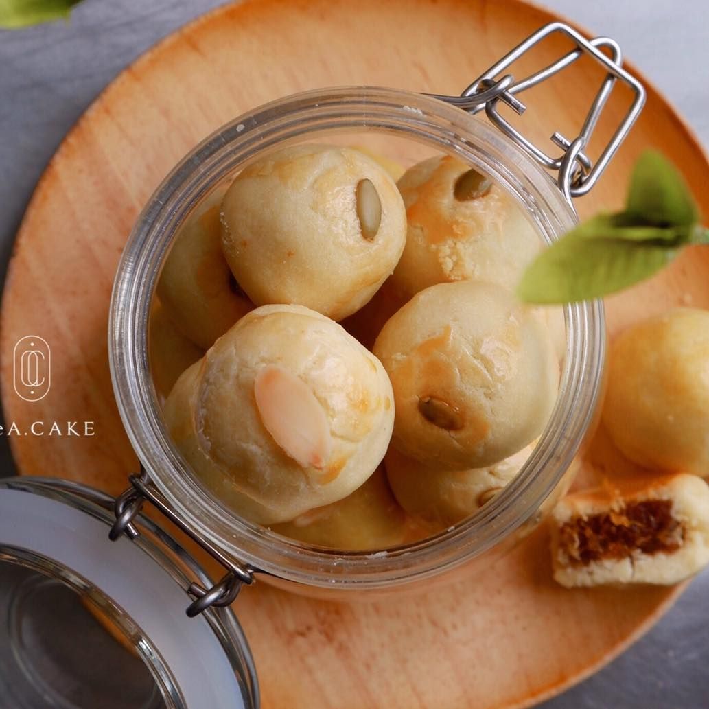 Bánh Dứa Viên ( Hộp 12 Viên )