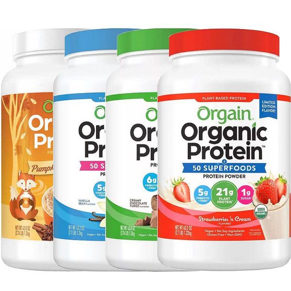 Orgain Organic Protein Powder Superfoods 1220g - Bột Đạm Thực Vật Hữu Cơ