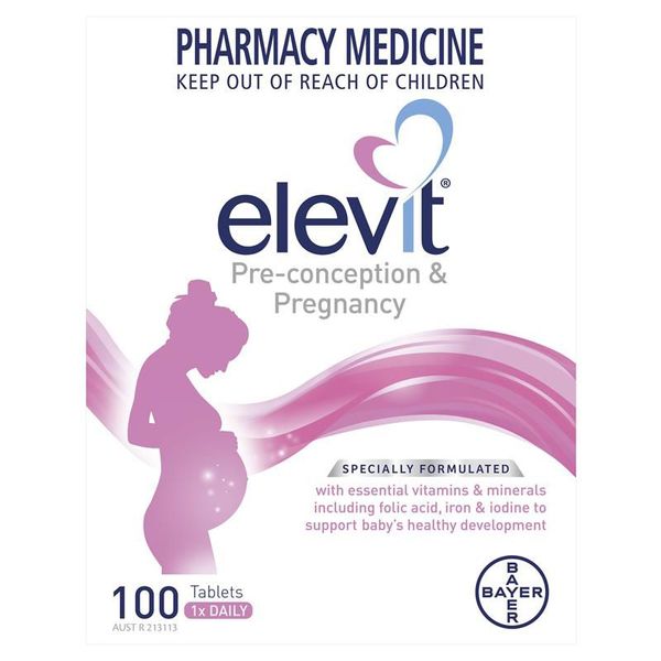 Elevit Pre-conception & Pregnancy - Bổ Sung Vitamin Cho Phụ Nữ Mang Thai