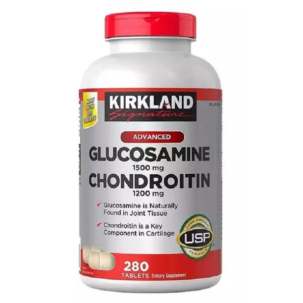 Glucosamine 1500 Chondroitin 1200 Kirkland - Viên Uống Hỗ Trợ Xương Khớp