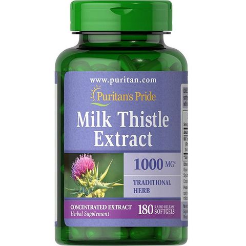 Milk Thistle Extract Puritan’s Pride - Thuốc Bổ Gan