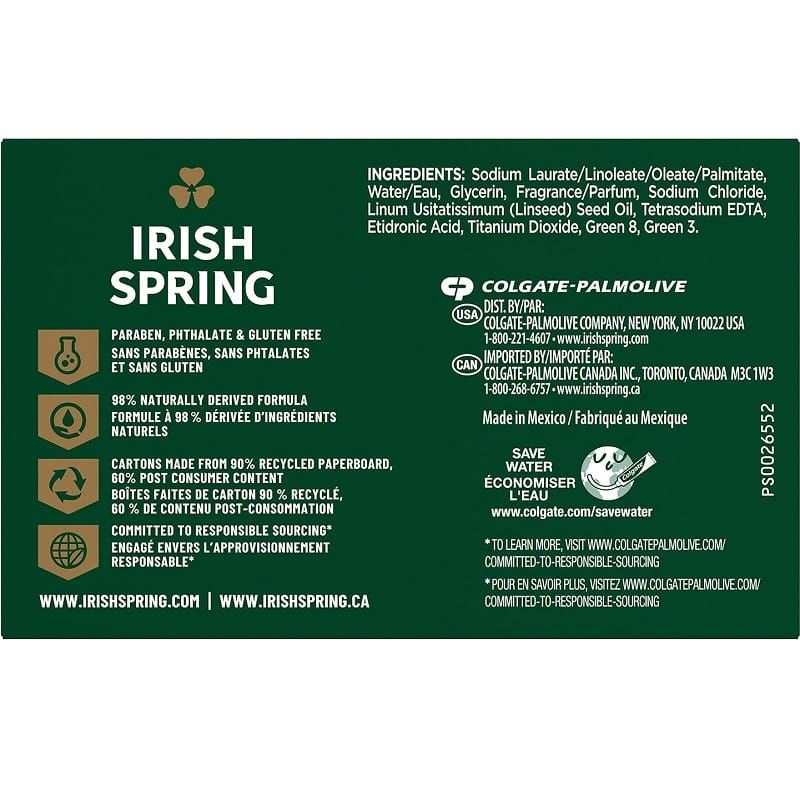 Xà Bông Cục Irish Spring Của Mỹ