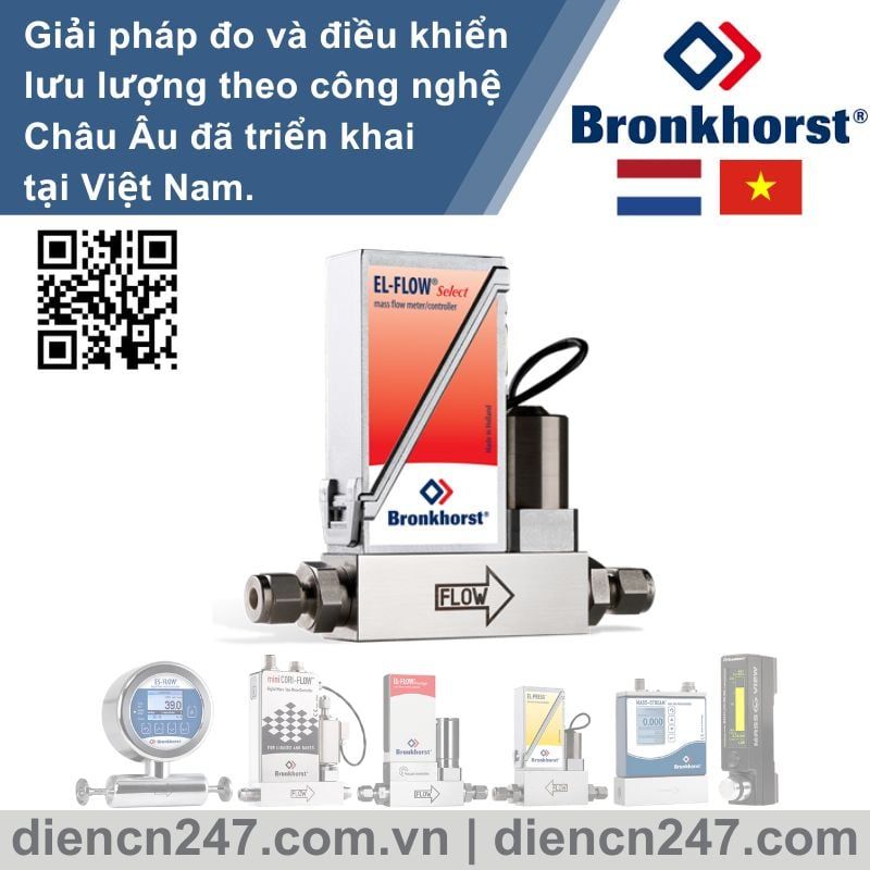 F-201CV/F-211CV Bộ điều khiển dòng chảy lớn Bronkhorst Vietnam, Bronkhorst Việt Nam