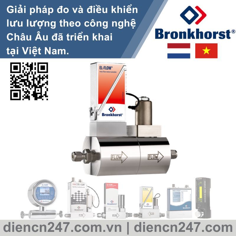 F-231M MFC dành cho các ứng dụng áp suất cao/ΔP cao; PN401 Bronkhorst Vietnam, Bronkhorst Việt Nam