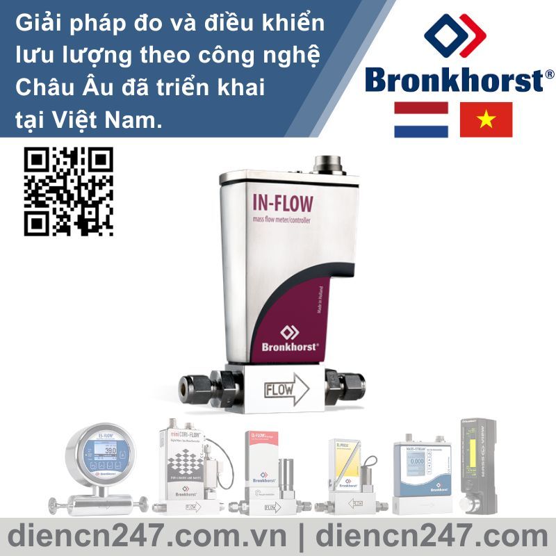 F-110CI Đồng hồ đo lưu lượng khối (MFM); PN100 (áp suất định mức 100 bar) Bronkhorst Vietnam, Bronkhorst Việt Nam