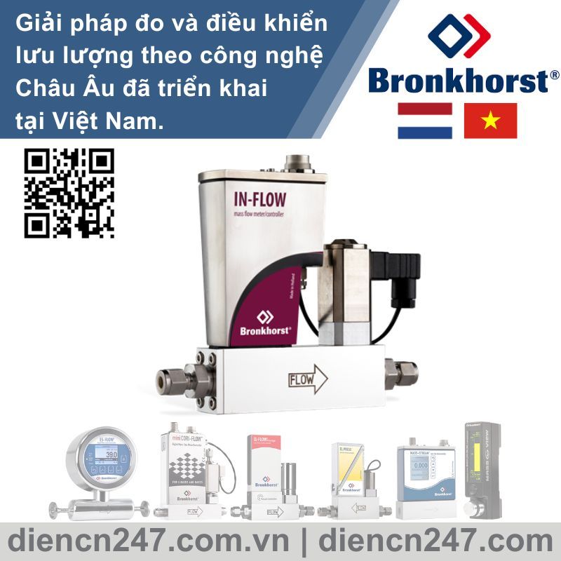 F-201AI/F-211AI Bộ điều khiển lưu lượng lớn (MFC); PN64 / PN102 Bronkhorst Vietnam, Bronkhorst Việt Nam