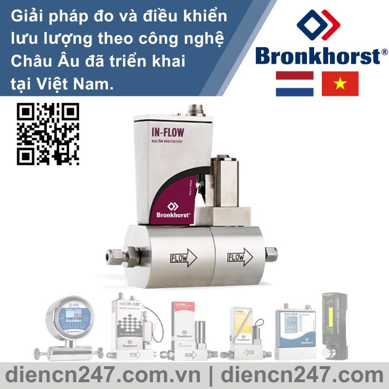 F-232MI MFC dành cho các ứng dụng áp suất cao/ΔP cao; PN402 Bronkhorst Vietnam, Bronkhorst Việt Nam