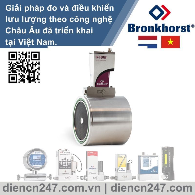 F-106FI MFM dòng chảy cao; PN10/PN16/PN25/PN40/PN107 Bronkhorst Vietnam, Bronkhorst Việt Nam