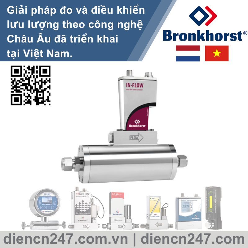 F-116AI MFM dòng chảy cao; PN10/PN16/PN25/PN40/PN100 Bronkhorst Vietnam, Bronkhorst Việt Nam