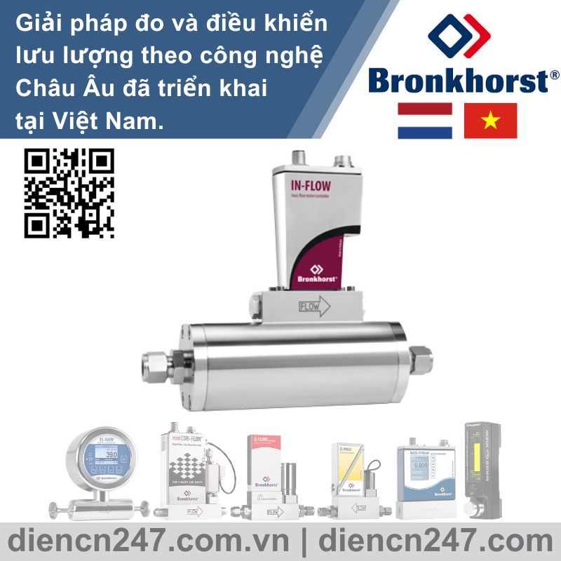 F-116BI MFM dòng chảy cao; PN10/PN16/PN25/PN40/PN101 Bronkhorst Vietnam, Bronkhorst Việt Nam