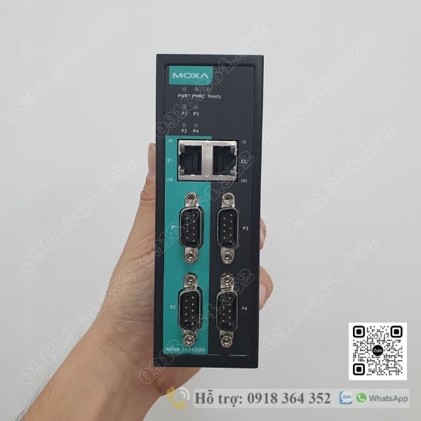 NPort IA5450A | Bộ chuyển đổi 4 cổng RS-232/422/485 sang 2 cổng Ethern ...