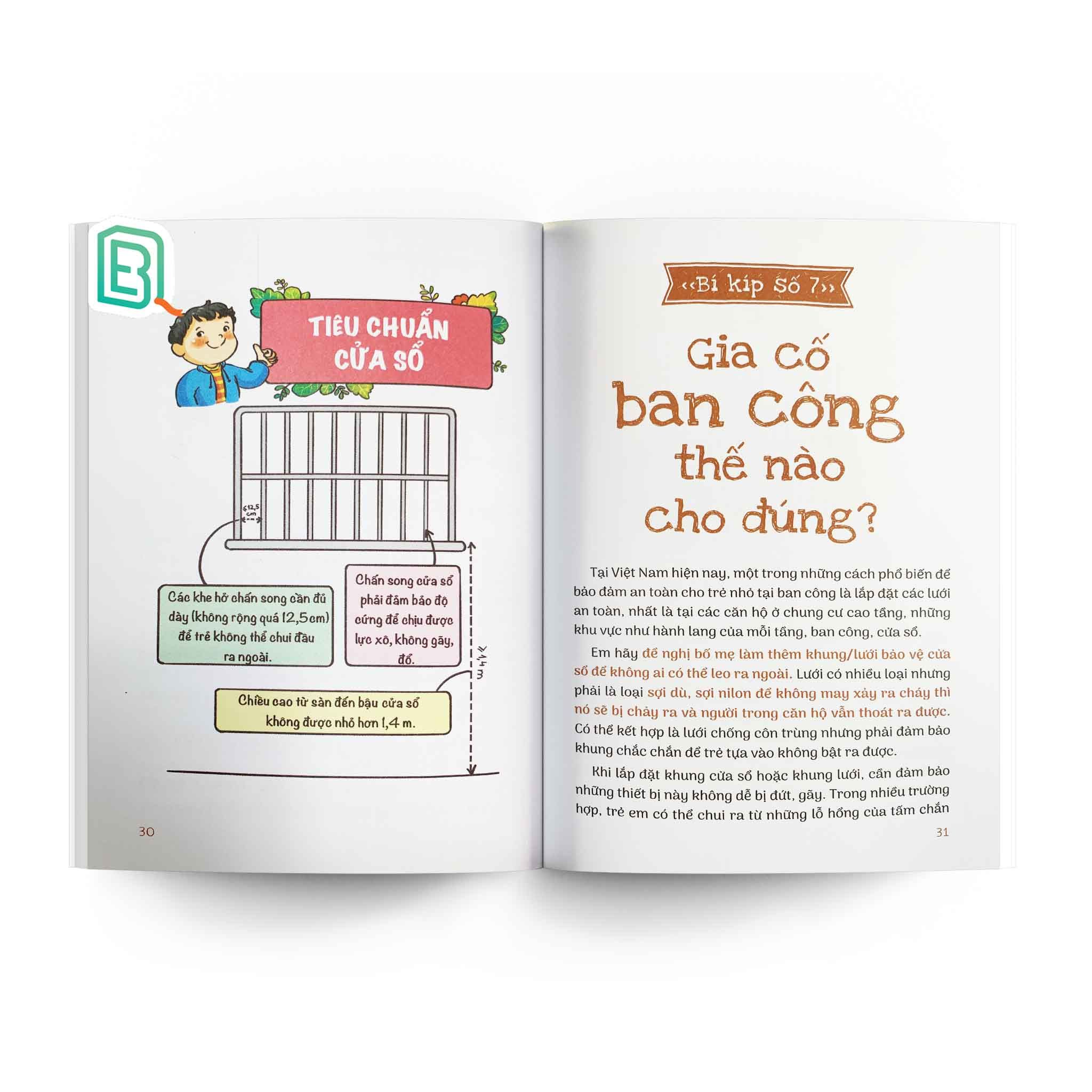 15 Bí Kíp Giúp Tớ An Toàn - Cẩm Nang An Toàn Chung Cư