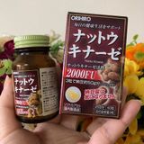  Viên Uống Ngừa Đột Quỵ của Nhật Orihiro Natto Kinase 2000FU 