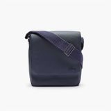  Túi Đeo Lacoste Men's Classic Petit Piqué Flap Bag Màu Xanh Tím Than 