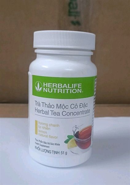 Trà thảo mộc herbalife hương chanh tự nhiên giảm cân thải độc