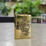  Hộp quẹt Zippo Armor Cao Cấp Brass Vàng Đồng " Thuận Buồm Xuôi Gió" Full Box 2022 