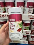  Viên uống giảm nguy cơ tim mạch Weider Red Yeast Rice Plus 1200mg-240viên 