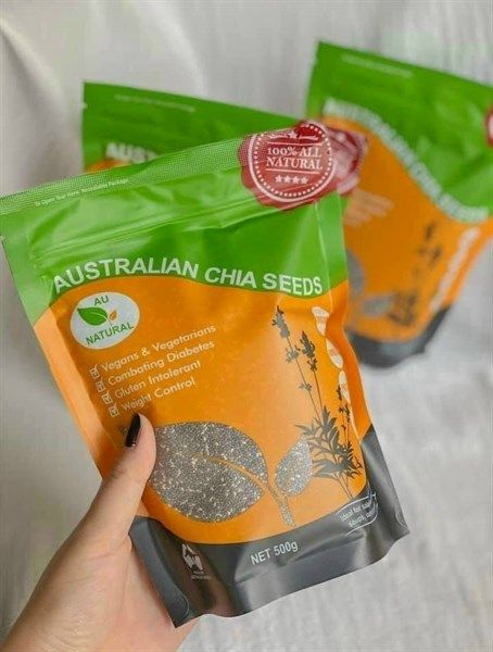 Hạt Chia Cao Cấp Organic Autrialian Seeds 500gr