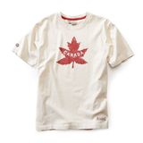  Áo Thun Red Canoe LOGO Canada Màu Trắng Kem Made in Canada 100% Cotton 