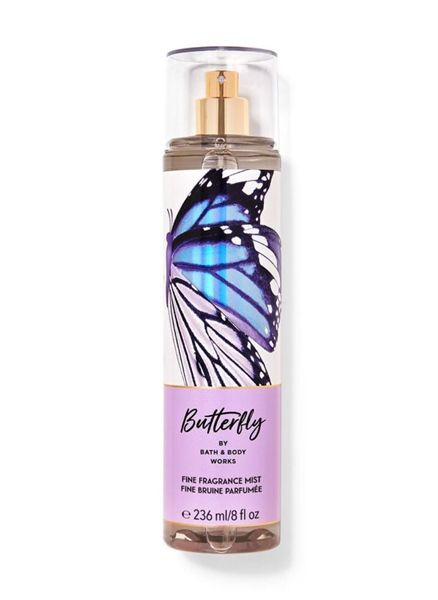 Body Mist Xịt Thơm Toàn Thân Bath And Body Works, Butterfly 236ml