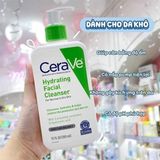  Sữa Rửa Mặt Cerave Hydrating Facial Cleaner 473ml và 355ml 