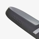  Dép Adidas Adilette Aqua Màu Xám Sọc Trắng 