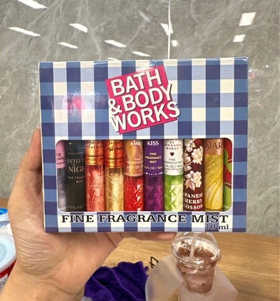 Set xịt thơm bath & body works 10ml